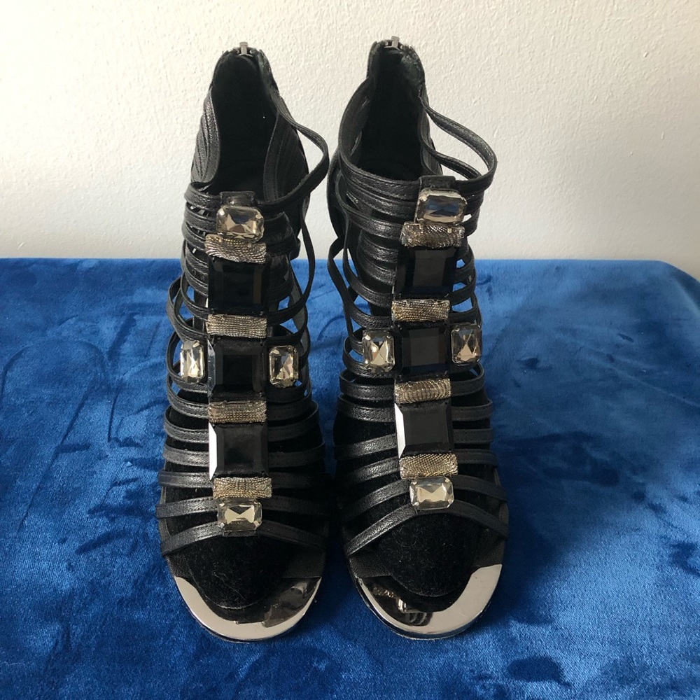 Tory Burch high heel cage sandals